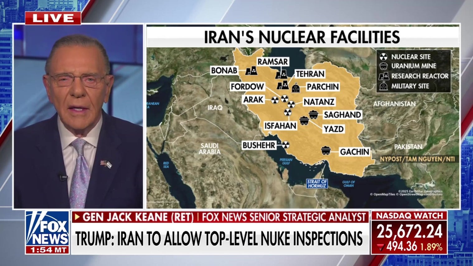 Gen Jack Keane: This is 'coercive diplomacy' that we're engaging in