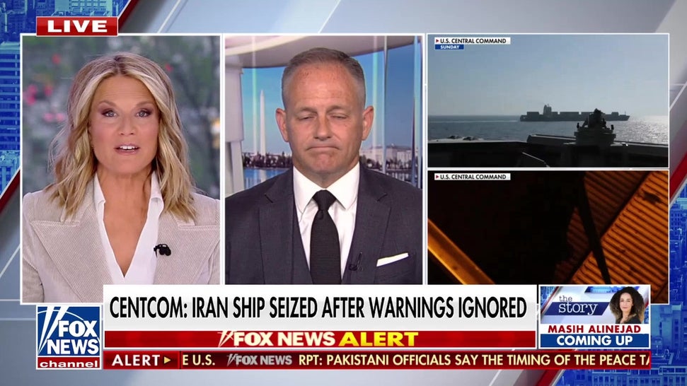 Iranian ship seized by US Navy ignored warnings, CENTCOM says