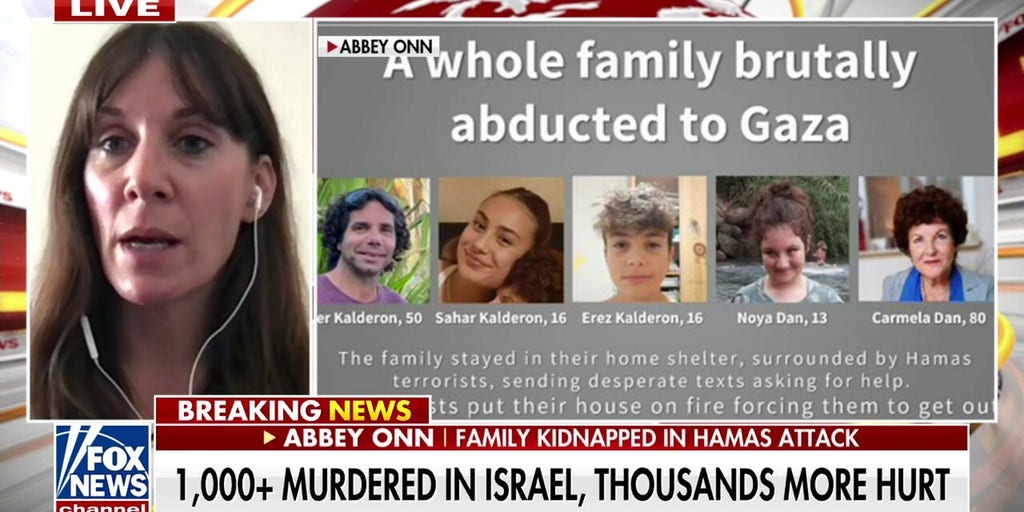 American living in Israel speaks out after family kidnapped in Hamas