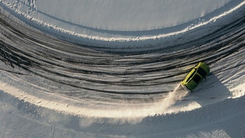 Electric SUV sets ice drifting record