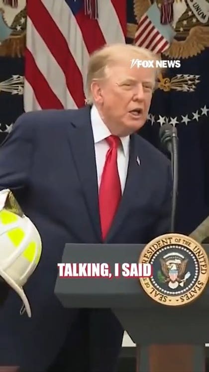 Trump jokes he could have used fire helmet during Butler assassination attempt