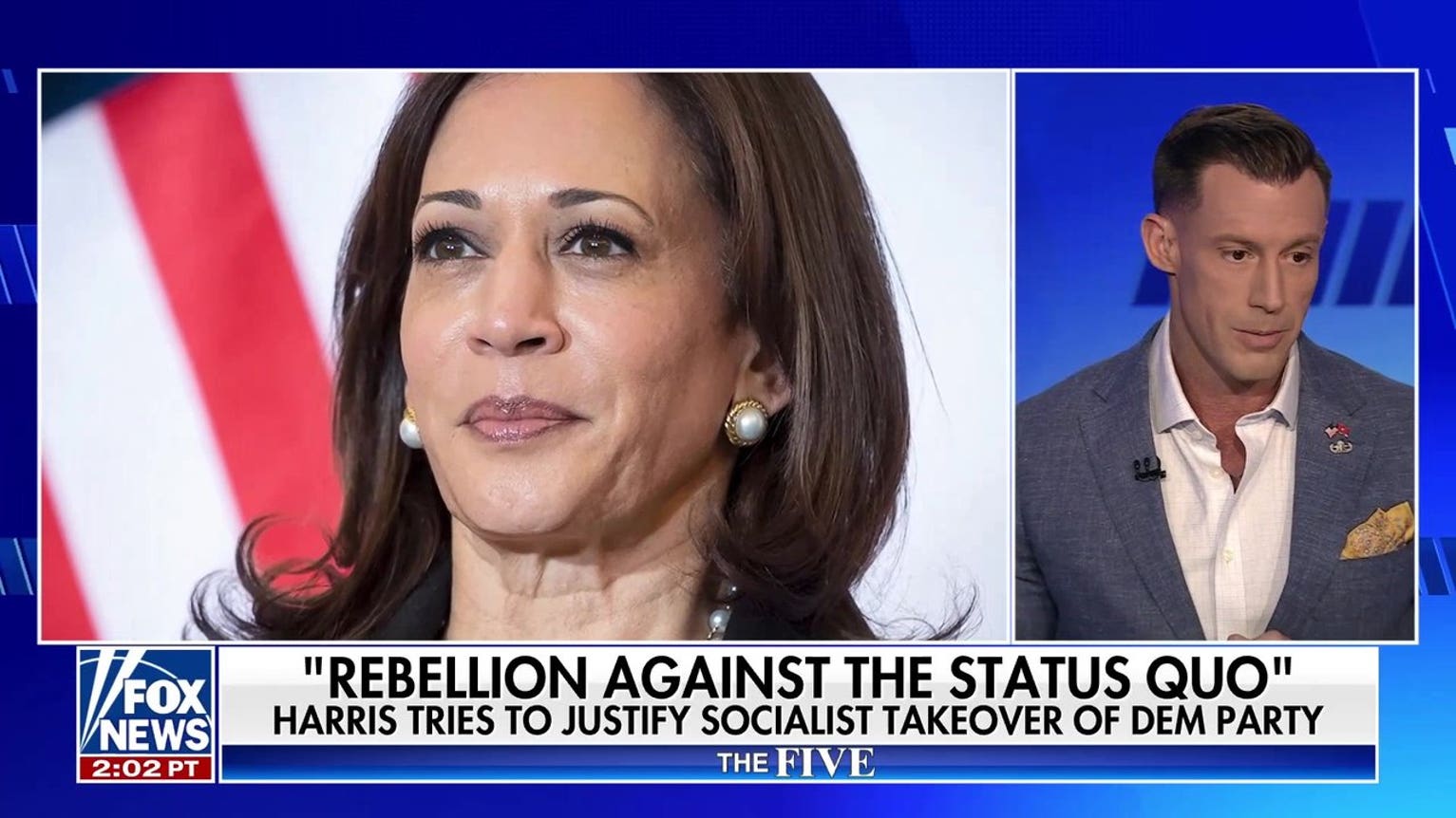 ‘The Five’: Kamala Harris endorses ‘rebellion against the status quo’