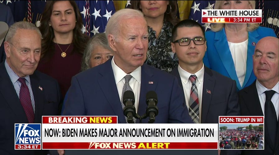 Biden: I refuse to believe that to close the border we have to walk away from being an American