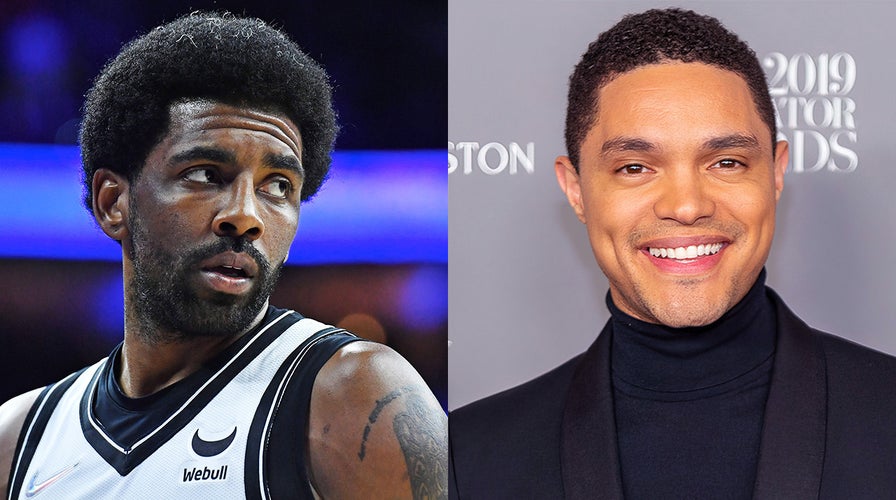 Trevor Noah mocks NYC vaccine rules allowing Kyrie Irving to attend games but not play: ‘Makes zero sense’