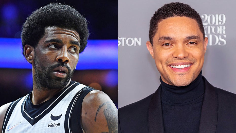 Trevor Noah mocks NYC vaccine rules allowing Kyrie Irving to attend games but not play: 'Makes zero sense'