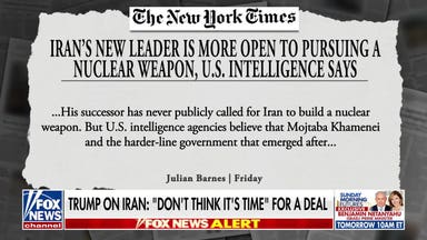 US intelligence says Iran's new leader more open to nukes than predecessor