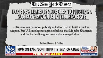 US intelligence says Iran's new leader more open to nukes than predecessor