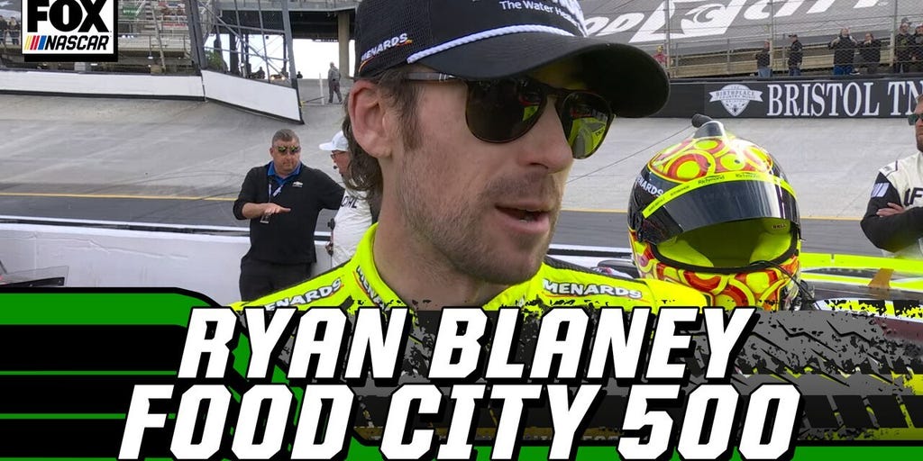 Food City 500: Ryan Blaney post-race interview | NASCAR on FOX