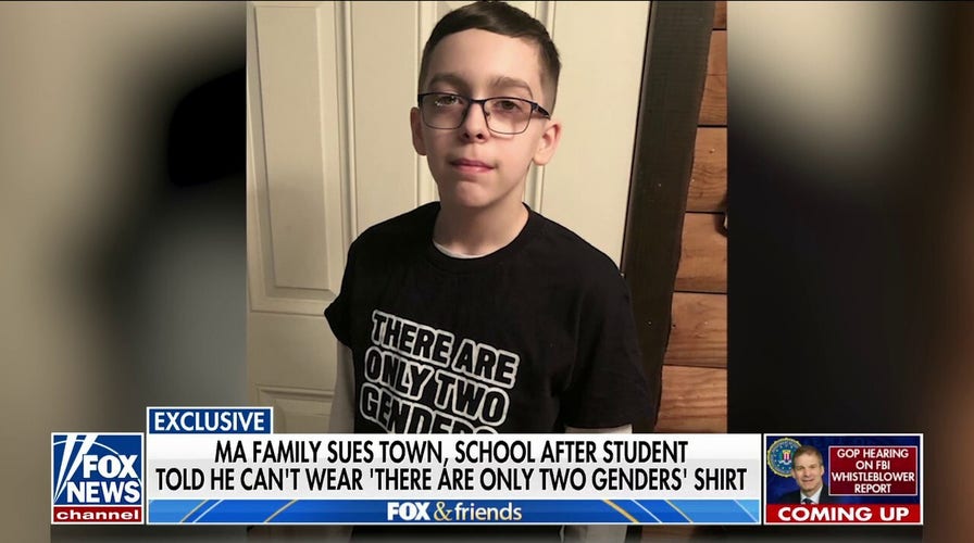 Massachusetts student files suit after being told he can't wear 'only two genders shirt'