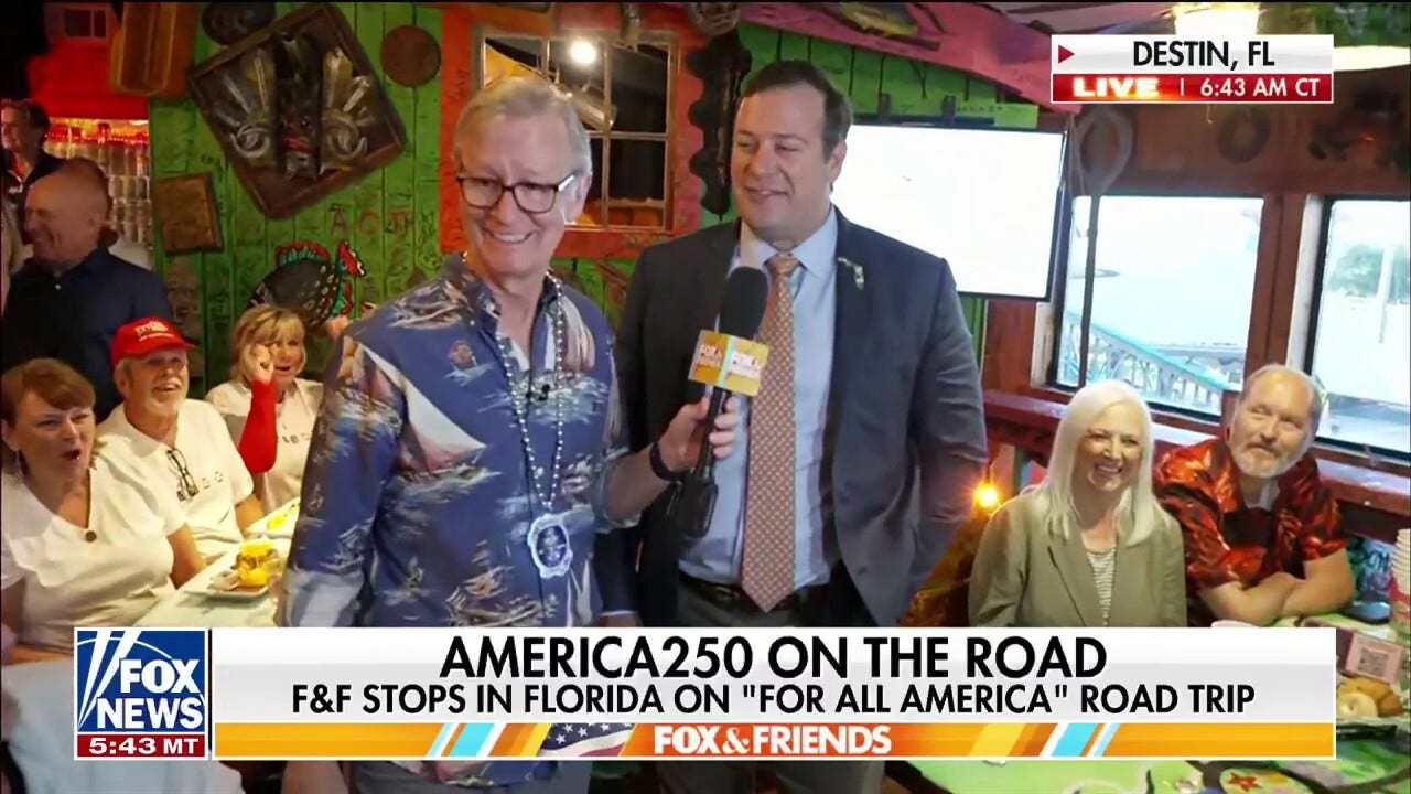 'It was Destin-y': Steve Doocy talks with great-great-great-great grandson of Destin founder