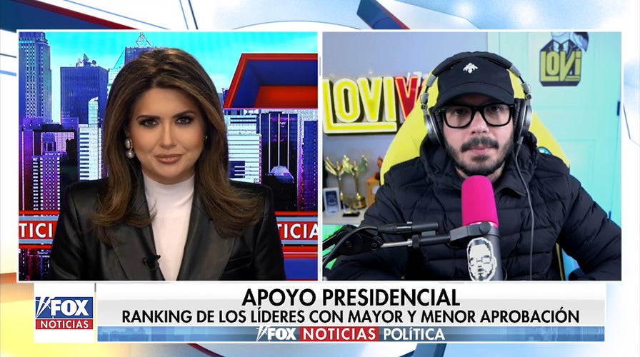 Aprobación de líderes en Sudamérica 2025