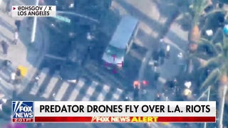 'Perfectly legal' for predator drones to fly over anti-ICE riots in LA, expert says