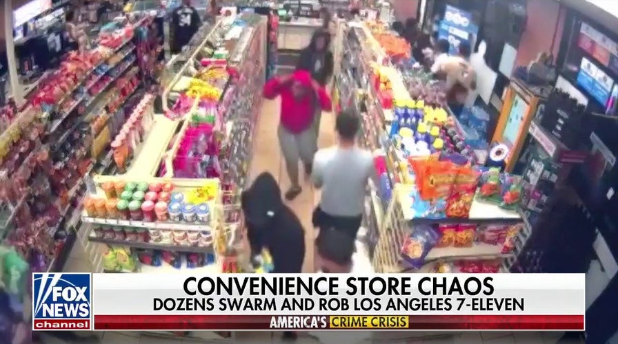 Fear of looters becoming 'emboldened' grows as LA store is swarmed