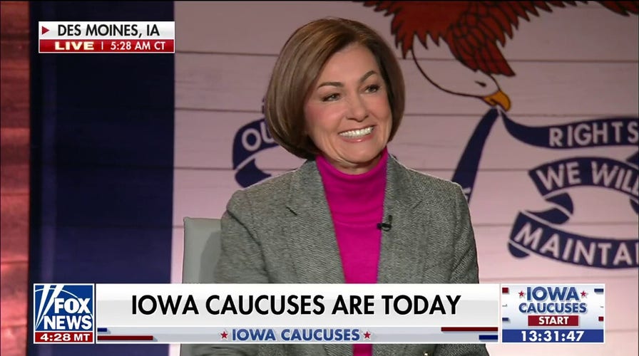 Kim Reynolds explains why she is confident in Ron DeSantis in Iowa 