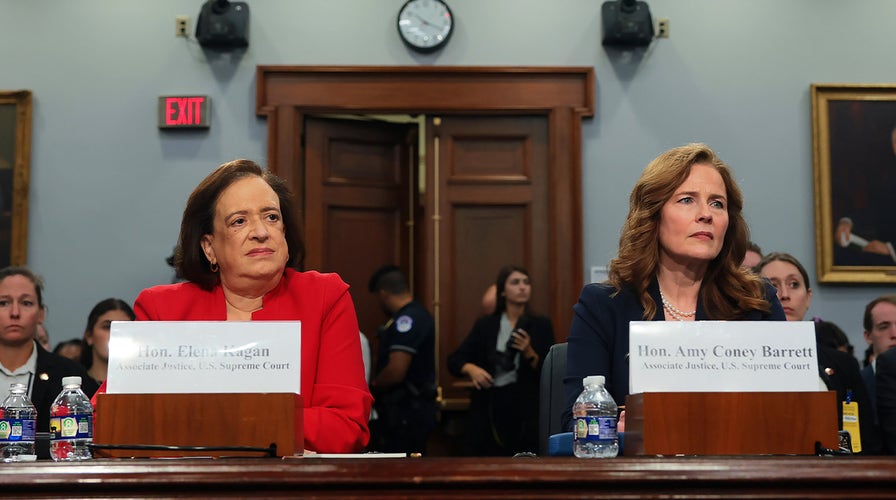 
WATCH LIVE: SCOTUS justices Barrett, Kagan testify before Senate subcommittee