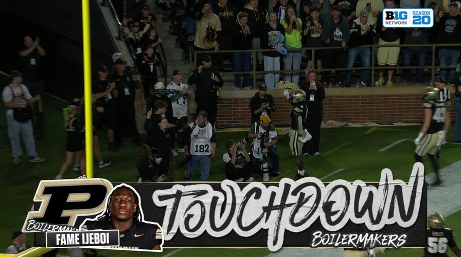 Fame Ijeboi rushes for 3-yard TD, extending Purdue's lead over Minnesota