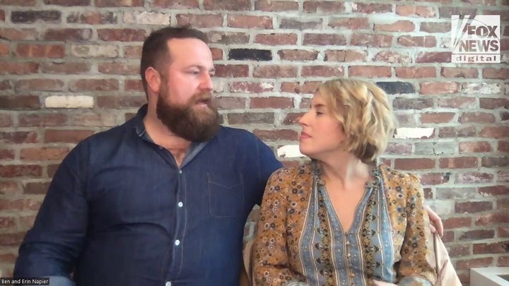 Erin and Ben Napier discuss the difference between filming Home Town and Home Town Takeover