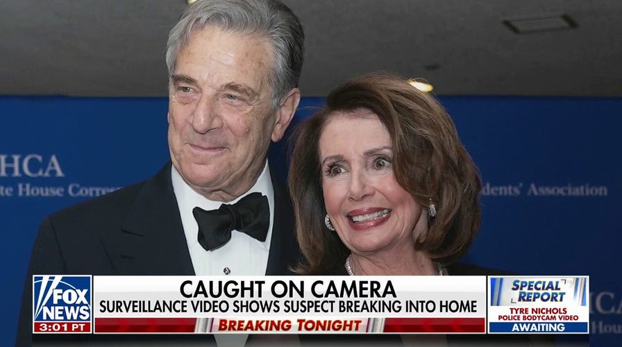 Footage released of Paul Pelosi attack