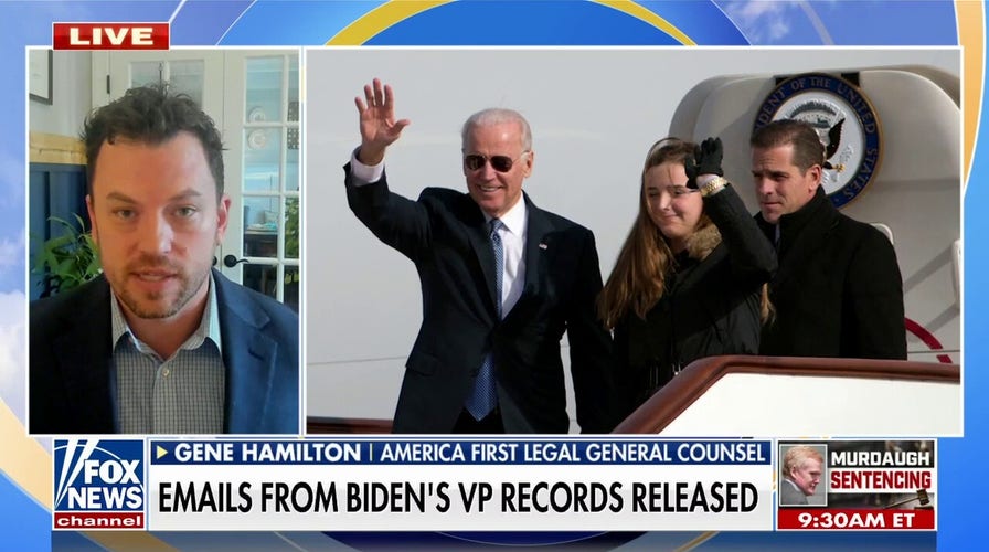 Biden VP records show concern over Hunter's foreign business dealings