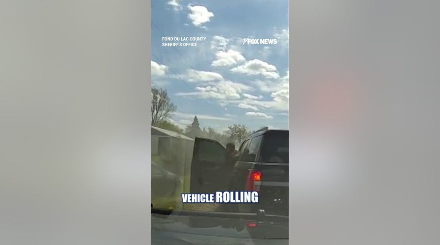 WATCH: Police chase ends after suspect's car FLIPS