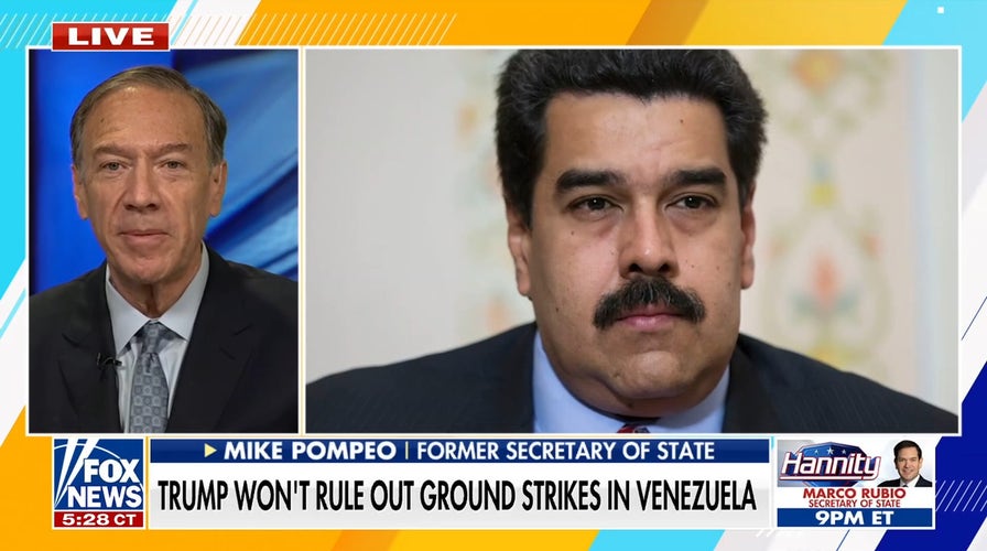 Mike Pompeo urges Trump to ‘ratchet up the pressure’ on Maduro