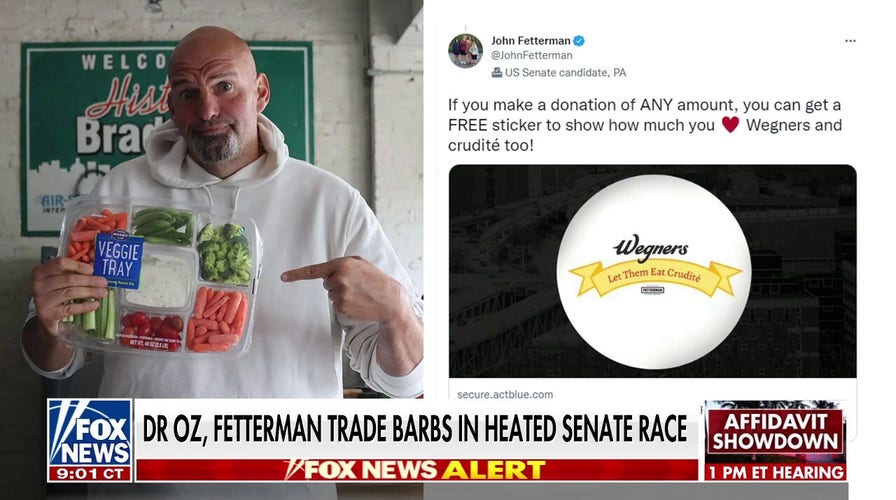 Dr. Oz and Fetterman spar on Twitter as Senate race heats up