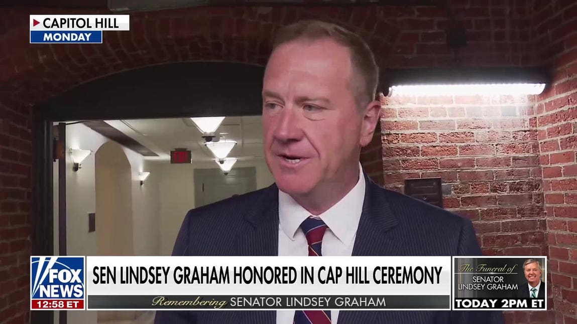 Lawmakers across the political spectrum honor late Sen Lindsey Graham