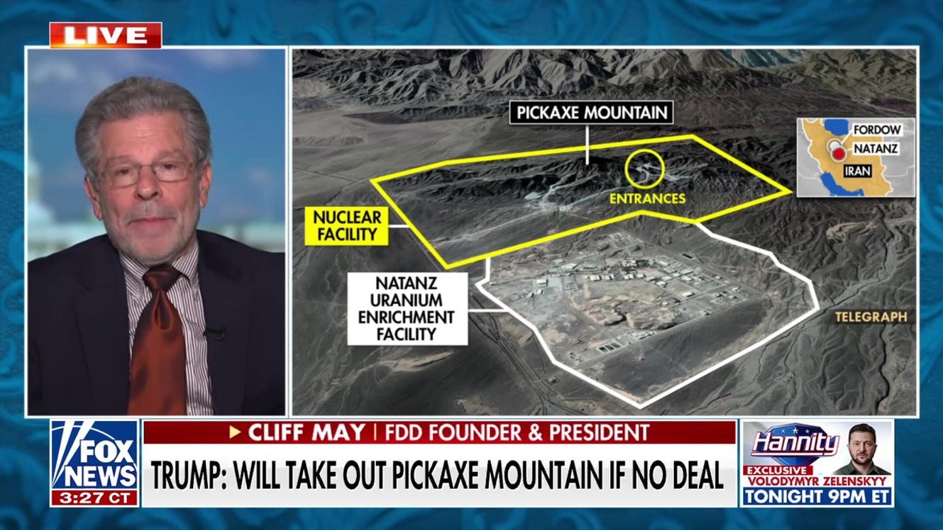 Trump does not want the Iranian regime to have nuclear weapons: Cliff May