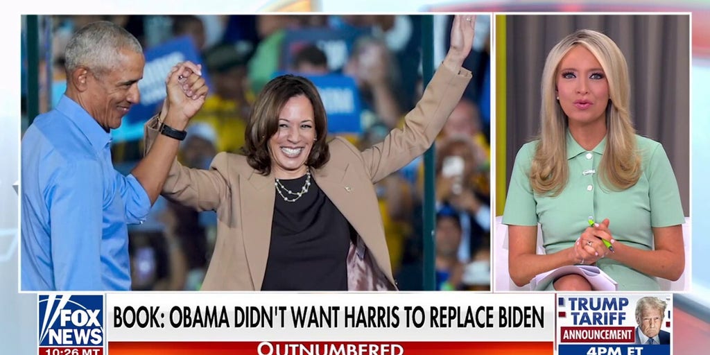 Book exposes Obama's behind-the-scenes moves 'working against' Kamala Harris