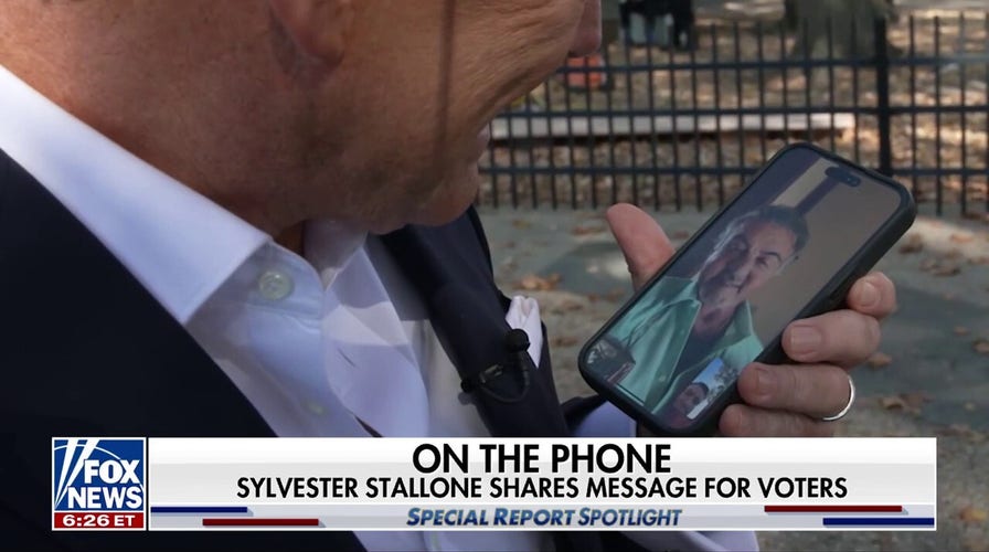 'Pennsylvania, keep punching': Sylvester Stallone has a message for voters