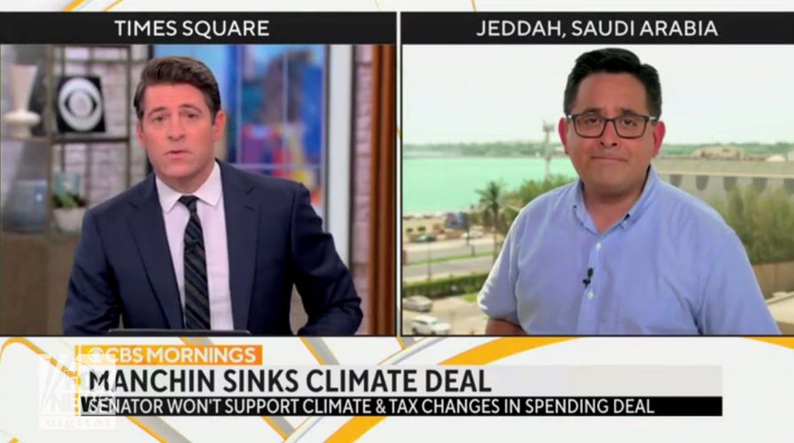 CBS anchor fumes at Manchin for not supporting Biden climate spending 