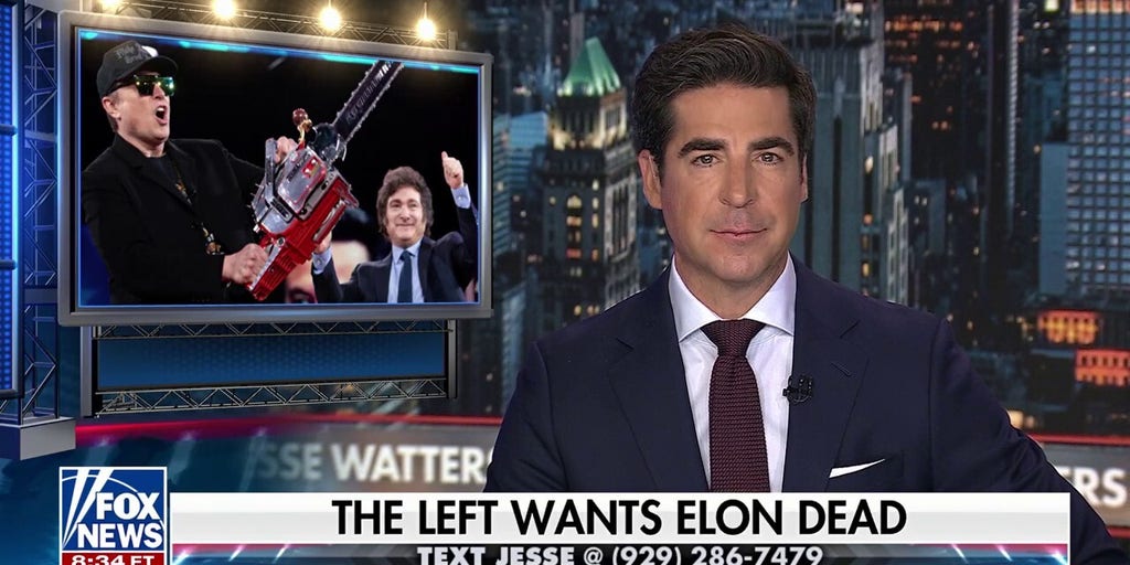 Jesse Watters: Elon Musk's security is working overtime to keep him safe from the libs