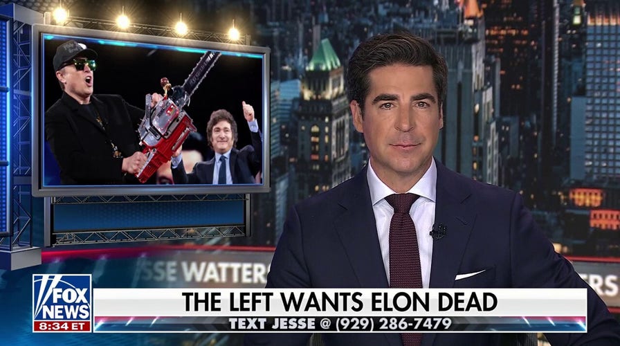 Jesse Watters: Elon Musk's security is working overtime to keep him safe from the libs