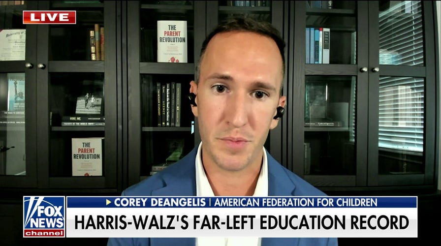 Kamala Harris is 'too lockstep' with the teacher's union: Corey DeAngelis