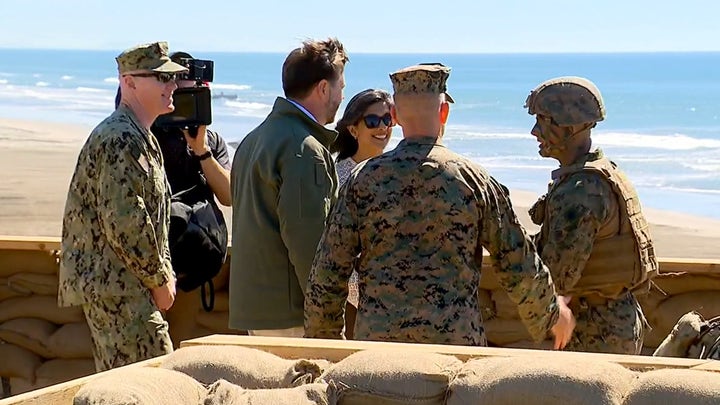 WATCH LIVE: Vance reviews massive Marine Corps combat demonstration at Camp Pendleton