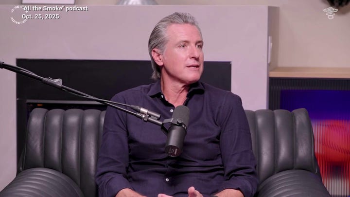 Gavin Newsom describes his family hustling to make ends meet