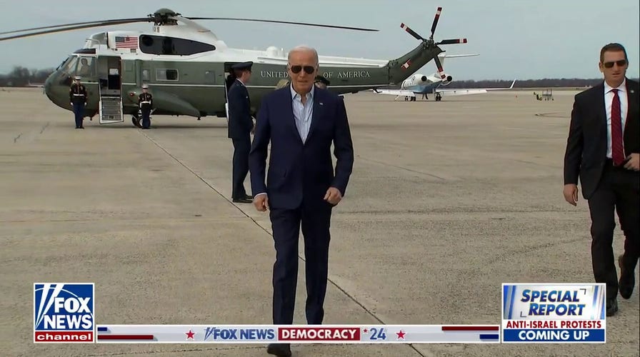 Biden says he would be 'happy' to debate Trump