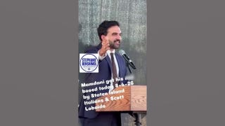 Zohran Mamdani booed off stage at New York City police event