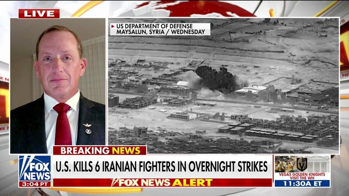 US kills 6 Iranian fighters in overnight strikes in Syria