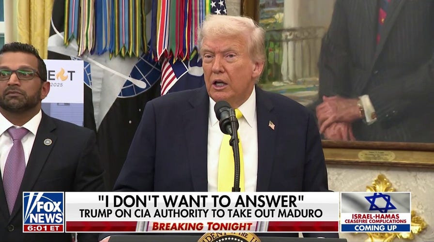 Trump appeared to authorize CIA strike inside Venezuela