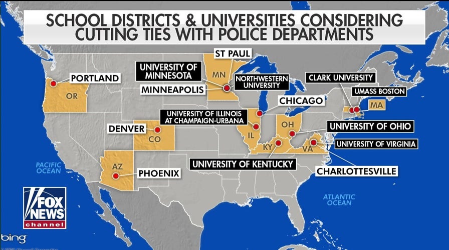 Universities, school districts contemplate ending relationships with the police