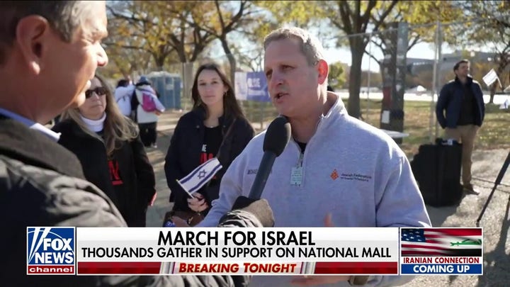 Thousands stand with Israel in Washington, D.C. rally