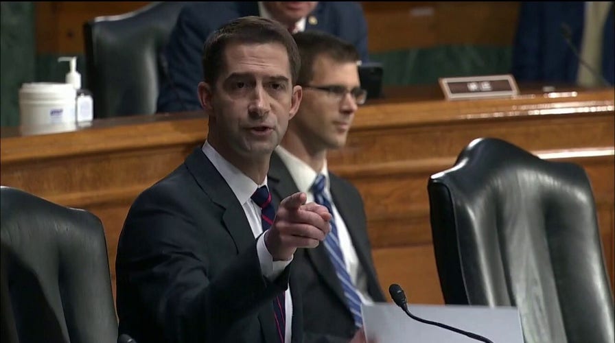 Sen. Cotton goes off on AG Garland: 'Thank God you are not on the Supreme Court'