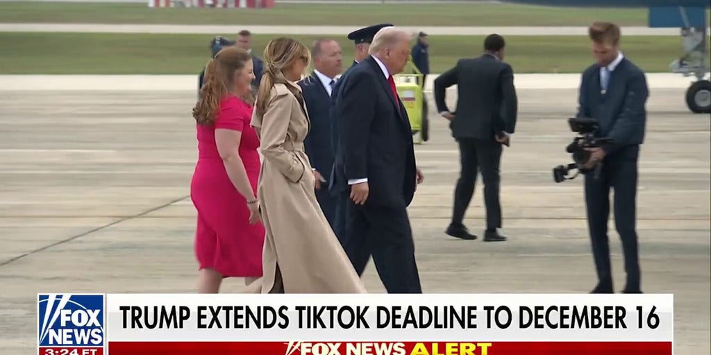 Trump extends TikTok deadline to December