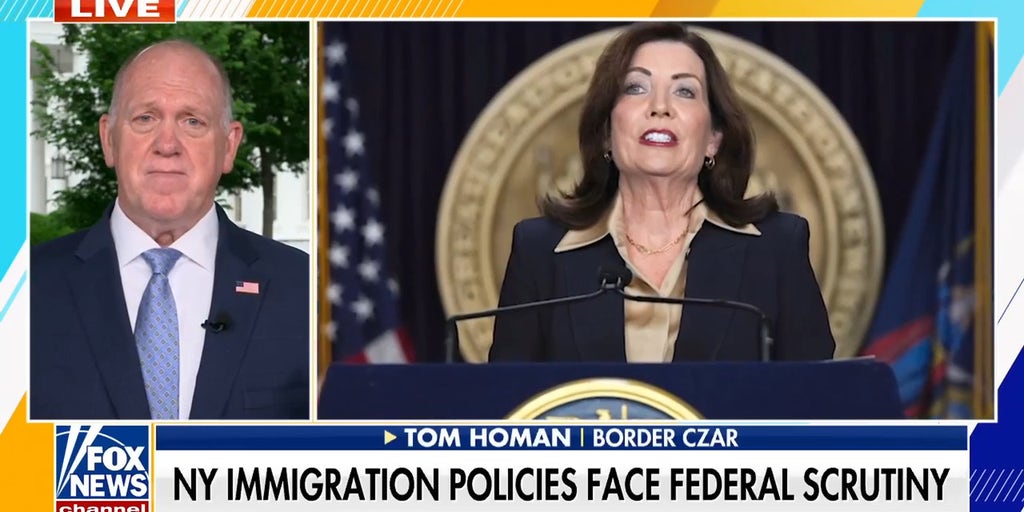 Border czar Tom Homan slams Gov. Hochul's sanctuary policies over criminal illegal immigrants