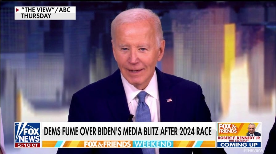 Biden is trying to ask why is Jill making me do this? Rachel Campos-Duffy jokes