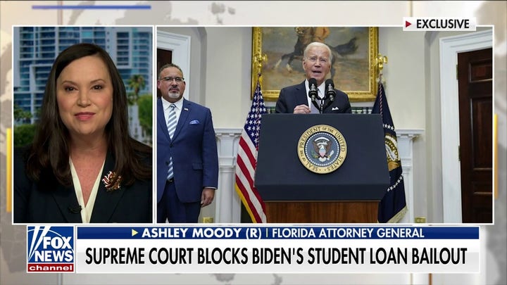 Biden Student loan bailout a 'major power grab': Ashley Moody