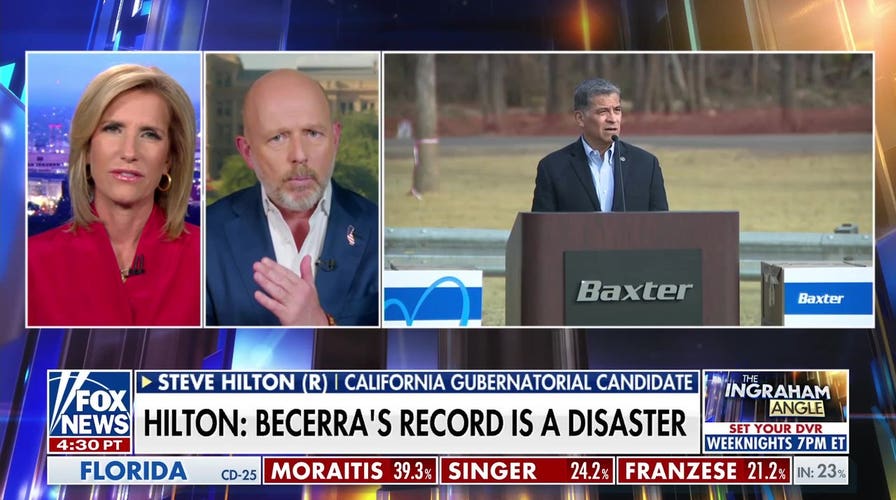 This is ‘completely disqualifying’ for Xavier Becerra, Steve Hilton says
