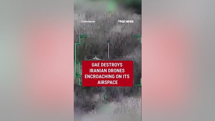 UAE DESTROYS Iranian drones encroaching on airspace
