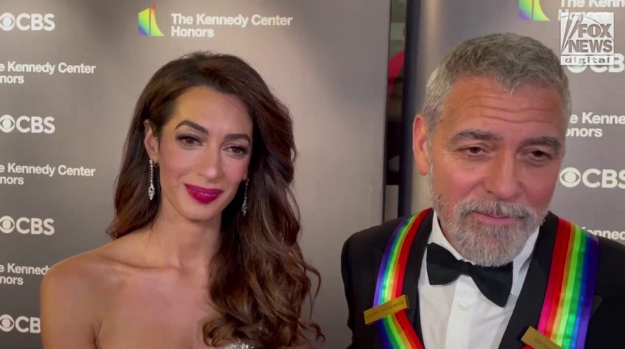 George Clooney talks family life at Kennedy Center Honors